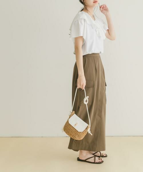 URBAN RESEARCH ITEMS / アーバンリサーチ アイテムズ Tシャツ | フリルTシャツ | 詳細9