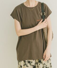 URBAN RESEARCH ITEMS / アーバンリサーチ アイテムズ Tシャツ | 刺繍フレンチTシャツ