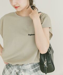 URBAN RESEARCH ITEMS / アーバンリサーチ アイテムズ Tシャツ | 刺繍フレンチTシャツ