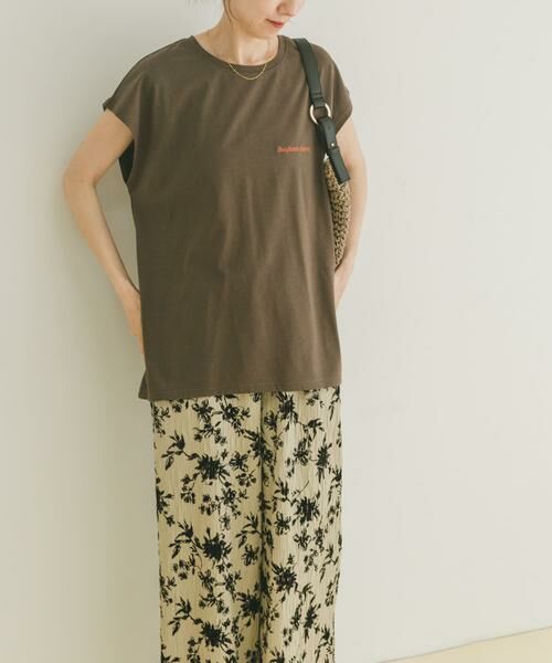 URBAN RESEARCH ITEMS / アーバンリサーチ アイテムズ Tシャツ | 刺繍フレンチTシャツ | 詳細3