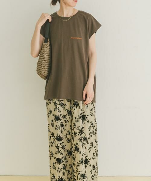 URBAN RESEARCH ITEMS / アーバンリサーチ アイテムズ Tシャツ | 刺繍フレンチTシャツ | 詳細5