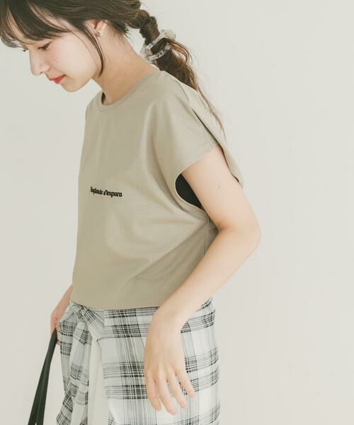 URBAN RESEARCH ITEMS / アーバンリサーチ アイテムズ Tシャツ | 刺繍フレンチTシャツ | 詳細18