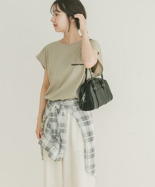 URBAN RESEARCH ITEMS / アーバンリサーチ アイテムズ Tシャツ | 刺繍フレンチTシャツ | 詳細19