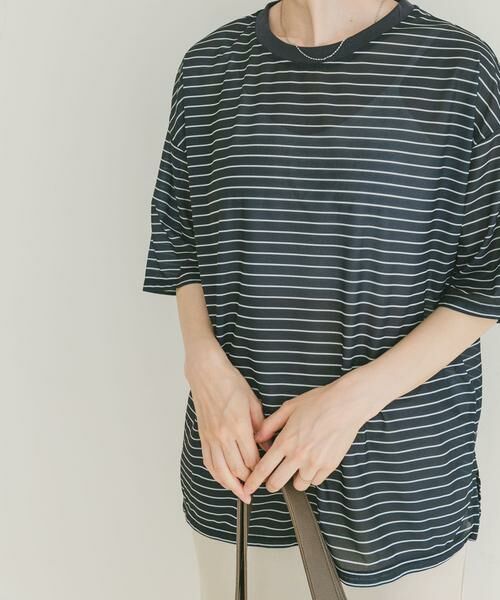 URBAN RESEARCH ITEMS / アーバンリサーチ アイテムズ Tシャツ | シアー半袖Tシャツ | 詳細1