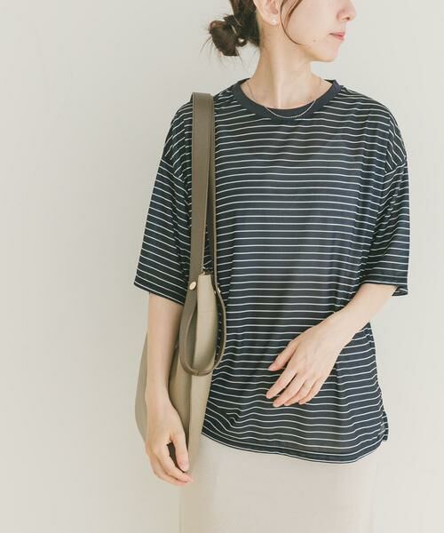 URBAN RESEARCH ITEMS / アーバンリサーチ アイテムズ Tシャツ | シアー半袖Tシャツ | 詳細2