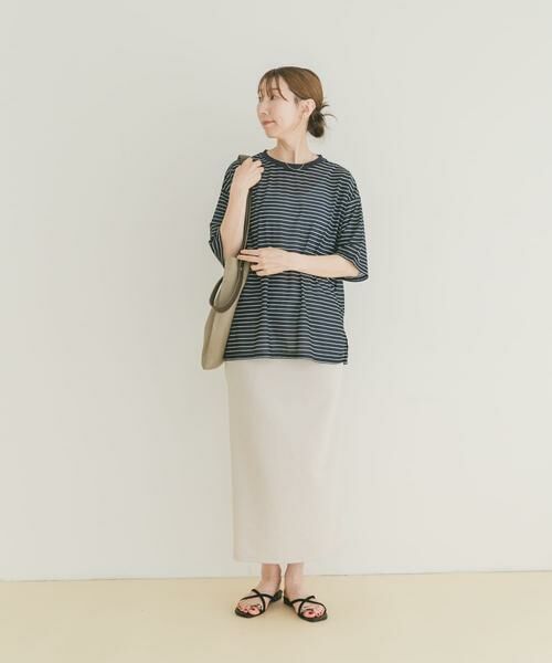 URBAN RESEARCH ITEMS / アーバンリサーチ アイテムズ Tシャツ | シアー半袖Tシャツ | 詳細4