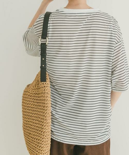 URBAN RESEARCH ITEMS / アーバンリサーチ アイテムズ Tシャツ | シアー半袖Tシャツ | 詳細12