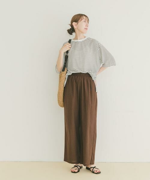 URBAN RESEARCH ITEMS / アーバンリサーチ アイテムズ Tシャツ | シアー半袖Tシャツ | 詳細15