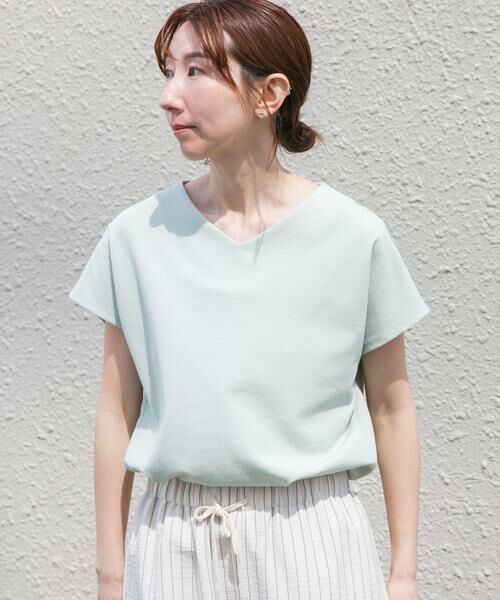 URBAN RESEARCH ITEMS / アーバンリサーチ アイテムズ Tシャツ | カットミラノフレンチプルオーバー | 詳細1