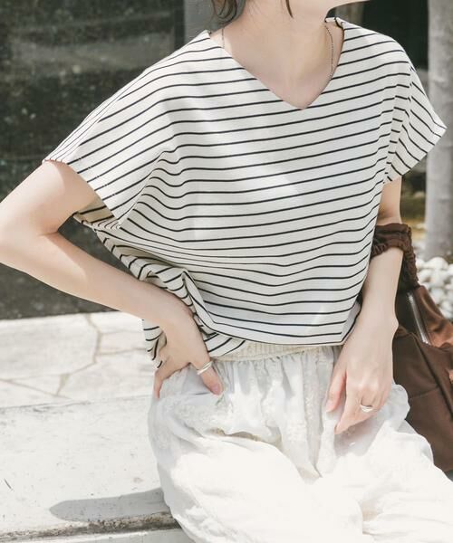 URBAN RESEARCH ITEMS / アーバンリサーチ アイテムズ Tシャツ | カットミラノフレンチプルオーバー | 詳細20