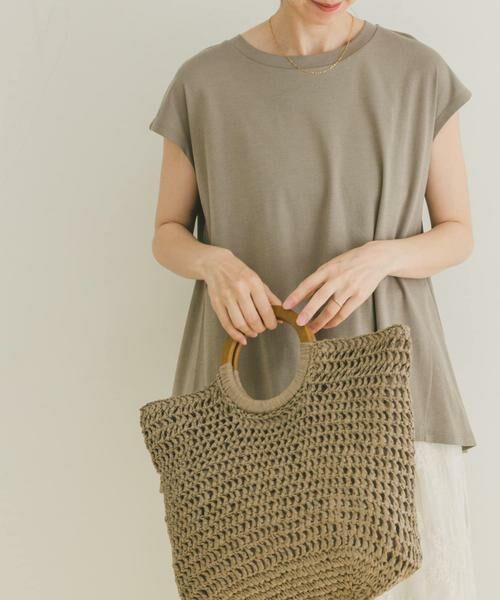 URBAN RESEARCH ITEMS / アーバンリサーチ アイテムズ Tシャツ | バックティアードフレンチTシャツ | 詳細1