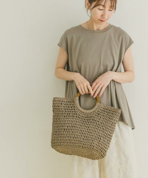 URBAN RESEARCH ITEMS / アーバンリサーチ アイテムズ Tシャツ | バックティアードフレンチTシャツ | 詳細4