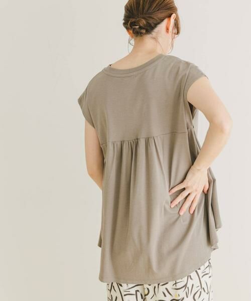 URBAN RESEARCH ITEMS / アーバンリサーチ アイテムズ Tシャツ | バックティアードフレンチTシャツ | 詳細6