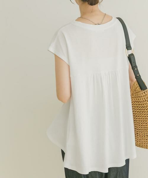 URBAN RESEARCH ITEMS / アーバンリサーチ アイテムズ Tシャツ | バックティアードフレンチTシャツ | 詳細13