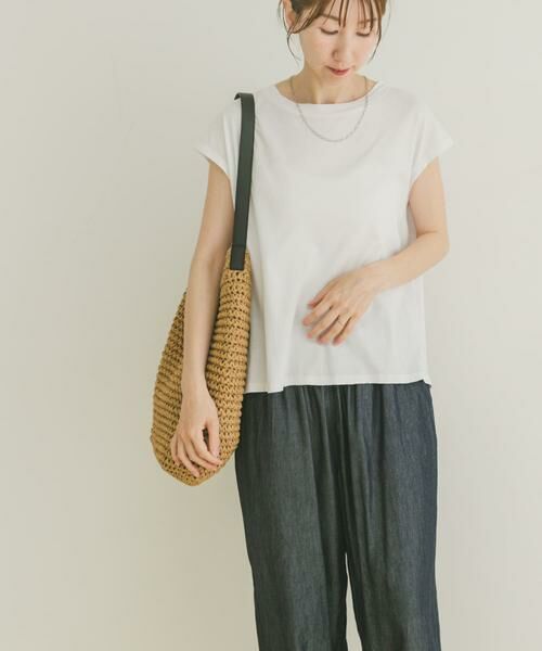 URBAN RESEARCH ITEMS / アーバンリサーチ アイテムズ Tシャツ | バックティアードフレンチTシャツ | 詳細14