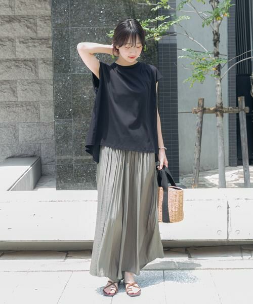 URBAN RESEARCH ITEMS / アーバンリサーチ アイテムズ Tシャツ | バックティアードフレンチTシャツ | 詳細27