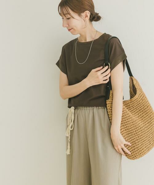 URBAN RESEARCH ITEMS / アーバンリサーチ アイテムズ Tシャツ | バックタックフレンチプルオーバー | 詳細4