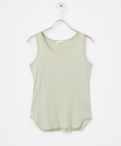 URBAN RESEARCH ITEMS/アーバンリサーチ アイテムズ クールコットンリブタンクトップ ライトベージュ FREE URBAN RESEARCH ITEMS/アーバンリサーチ アイテムズ クールコットンリブタンクトップ ライトベージュ FREE