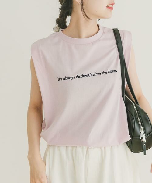 URBAN RESEARCH ITEMS / アーバンリサーチ アイテムズ Tシャツ | ショルダータックロゴTシャツ | 詳細2