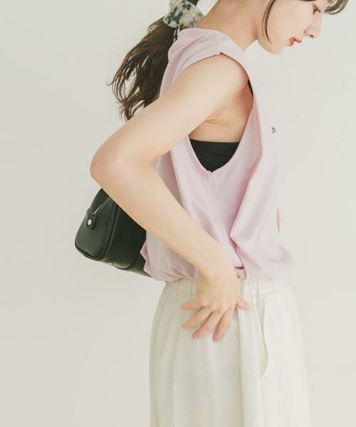 URBAN RESEARCH ITEMS / アーバンリサーチ アイテムズ Tシャツ | ショルダータックロゴTシャツ | 詳細3