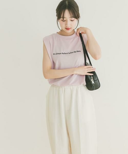 URBAN RESEARCH ITEMS / アーバンリサーチ アイテムズ Tシャツ | ショルダータックロゴTシャツ | 詳細5