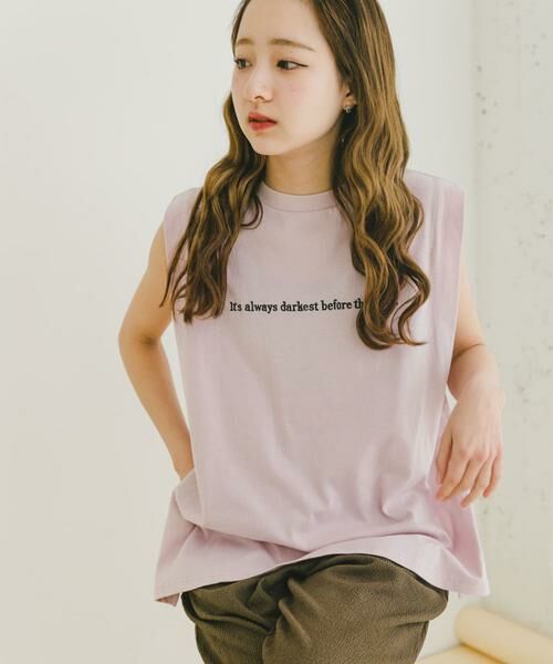 URBAN RESEARCH ITEMS / アーバンリサーチ アイテムズ Tシャツ | ショルダータックロゴTシャツ | 詳細7