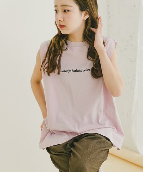 URBAN RESEARCH ITEMS / アーバンリサーチ アイテムズ Tシャツ | ショルダータックロゴTシャツ | 詳細8