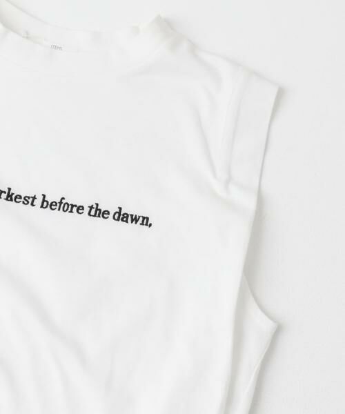 URBAN RESEARCH ITEMS / アーバンリサーチ アイテムズ Tシャツ | ショルダータックロゴTシャツ | 詳細30