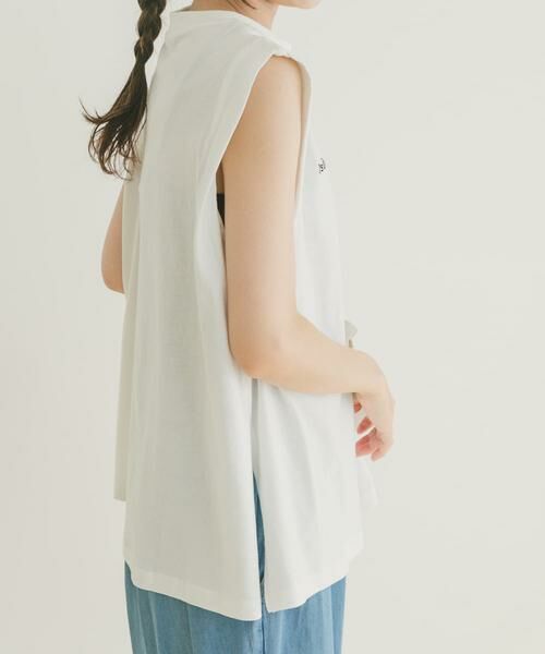 URBAN RESEARCH ITEMS / アーバンリサーチ アイテムズ Tシャツ | ショルダータックロゴTシャツ | 詳細20