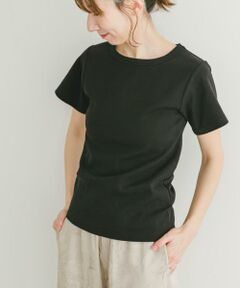 URBAN RESEARCH ITEMS / アーバンリサーチ アイテムズ Tシャツ | クールコットンリブ半袖Tシャツ