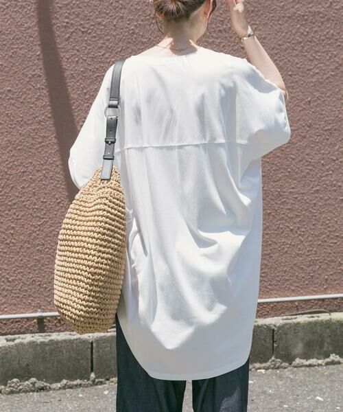 URBAN RESEARCH ITEMS / アーバンリサーチ アイテムズ Tシャツ | シルケットドルマンTシャツ | 詳細12