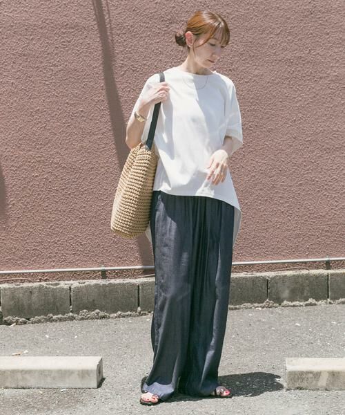 URBAN RESEARCH ITEMS / アーバンリサーチ アイテムズ Tシャツ | シルケットドルマンTシャツ | 詳細14