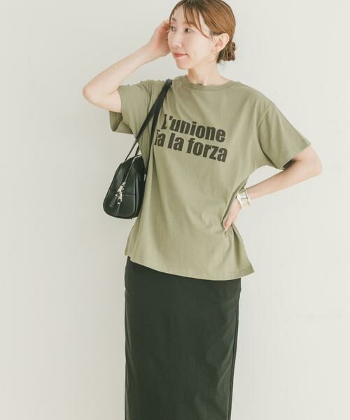 URBAN RESEARCH ITEMS / アーバンリサーチ アイテムズ Tシャツ | ロゴハンソデTシャツ | 詳細3