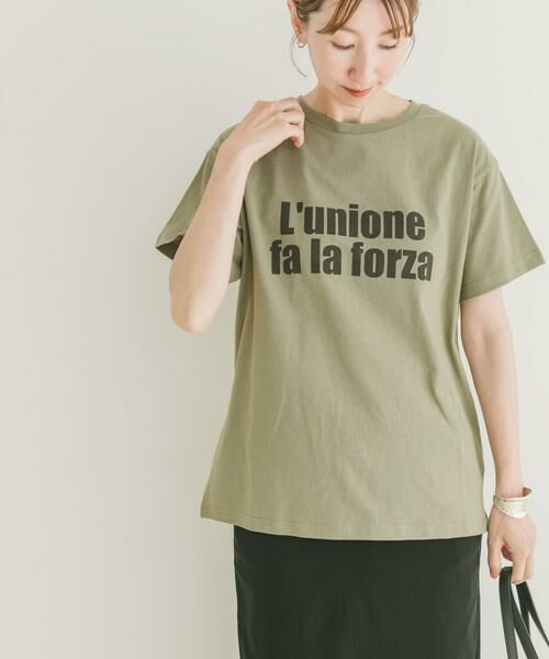 URBAN RESEARCH ITEMS / アーバンリサーチ アイテムズ Tシャツ | ロゴハンソデTシャツ | 詳細4