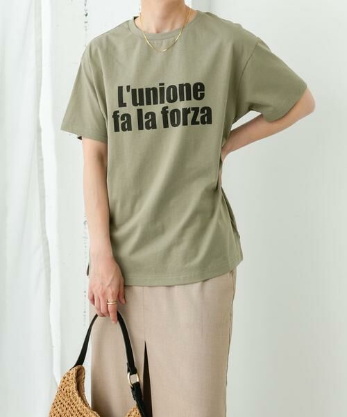 URBAN RESEARCH ITEMS / アーバンリサーチ アイテムズ Tシャツ | ロゴハンソデTシャツ | 詳細6