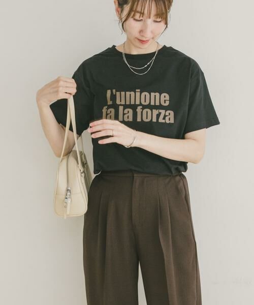 URBAN RESEARCH ITEMS / アーバンリサーチ アイテムズ Tシャツ | ロゴハンソデTシャツ | 詳細12