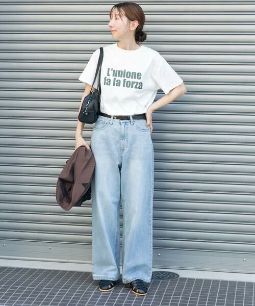 URBAN RESEARCH ITEMS / アーバンリサーチ アイテムズ Tシャツ | ロゴハンソデTシャツ | 詳細22