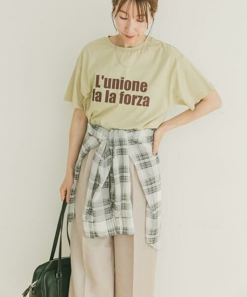 URBAN RESEARCH ITEMS / アーバンリサーチ アイテムズ Tシャツ | ロゴハンソデTシャツ | 詳細29