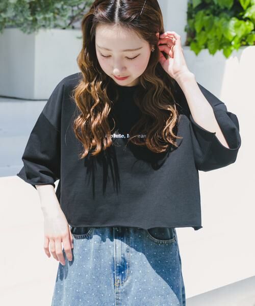 URBAN RESEARCH ITEMS / アーバンリサーチ アイテムズ Tシャツ | ハクプリントロゴTシャツ | 詳細3