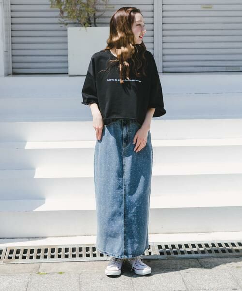 URBAN RESEARCH ITEMS / アーバンリサーチ アイテムズ Tシャツ | ハクプリントロゴTシャツ | 詳細5