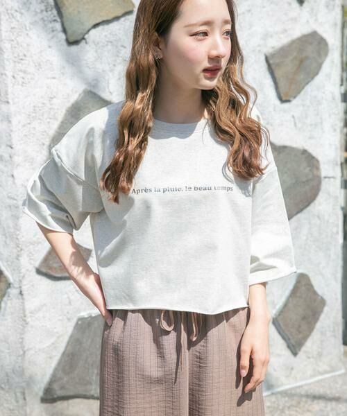 URBAN RESEARCH ITEMS / アーバンリサーチ アイテムズ Tシャツ | ハクプリントロゴTシャツ | 詳細18