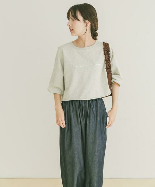 URBAN RESEARCH ITEMS / アーバンリサーチ アイテムズ Tシャツ | ハクプリントロゴTシャツ | 詳細12