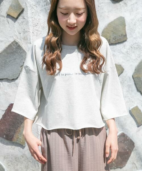 URBAN RESEARCH ITEMS / アーバンリサーチ アイテムズ Tシャツ | ハクプリントロゴTシャツ | 詳細17