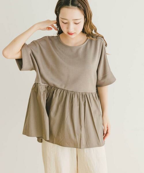 URBAN RESEARCH ITEMS / アーバンリサーチ アイテムズ Tシャツ | ポンチドッキング半袖トップス | 詳細2