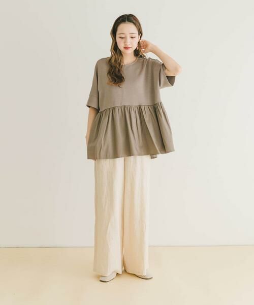 URBAN RESEARCH ITEMS / アーバンリサーチ アイテムズ Tシャツ | ポンチドッキング半袖トップス | 詳細5