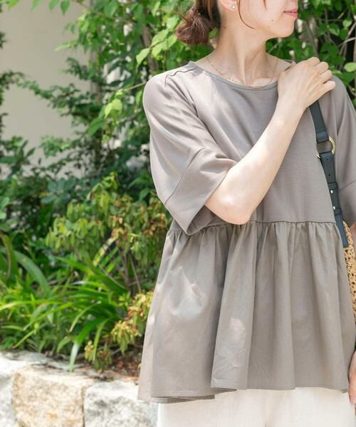 URBAN RESEARCH ITEMS / アーバンリサーチ アイテムズ Tシャツ | ポンチドッキング半袖トップス | 詳細15