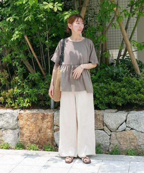 URBAN RESEARCH ITEMS / アーバンリサーチ アイテムズ Tシャツ | ポンチドッキング半袖トップス | 詳細17