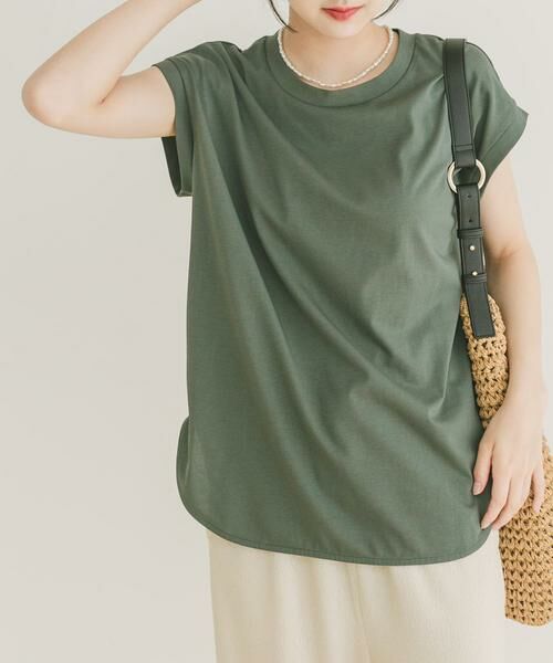 URBAN RESEARCH ITEMS / アーバンリサーチ アイテムズ Tシャツ | シルケットライクノースリーブTシャツ | 詳細1