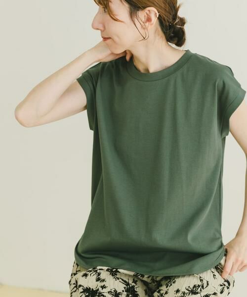 URBAN RESEARCH ITEMS / アーバンリサーチ アイテムズ Tシャツ | シルケットライクノースリーブTシャツ | 詳細4