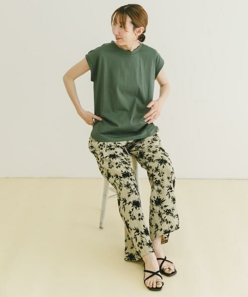 URBAN RESEARCH ITEMS / アーバンリサーチ アイテムズ Tシャツ | シルケットライクノースリーブTシャツ | 詳細7